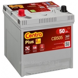 Centra Plus CB505 12V 50Ah 360A