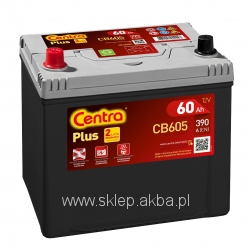 Centra Plus CB605 12V 60Ah 390A