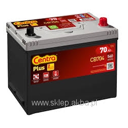 Centra Plus CB704 12V 70Ah 540A