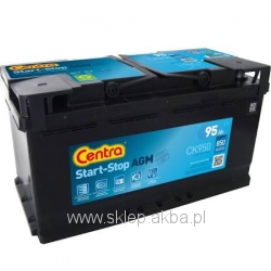 Centra START-STOP AGM CK950 12V 95Ah 850A