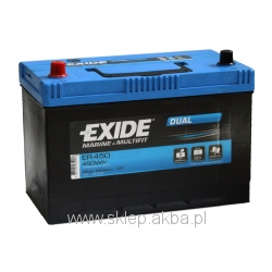 Exide Dual ER450 12V 95Ah 650A