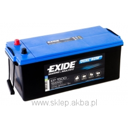 Exide Dual AGM EP1500 12V 180Ah 900A