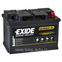 Exide Equipment GEL ES650 12V 56Ah 410A