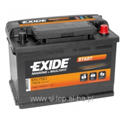 Exide Start EN750 12V 74Ah 680A