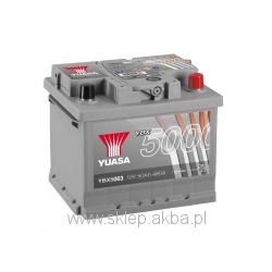 YUASA YBX5063 12V 50Ah 480A