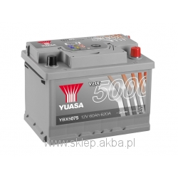 YUASA YBX5075 12V 60Ah 620A