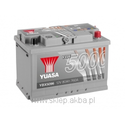 YUASA YBX5096 12V 80Ah 760A