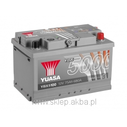 YUASA YBX5100 12V 75Ah 680A